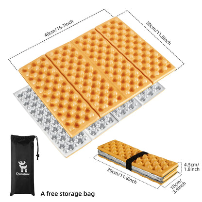 Folding Seat Pad Mat with Foam for Hiking &amp; Camping,  Lightweight &amp; Portable