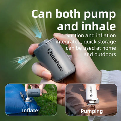 4KPa Mini Electric Rechargeable Air Pump for Inflatables
