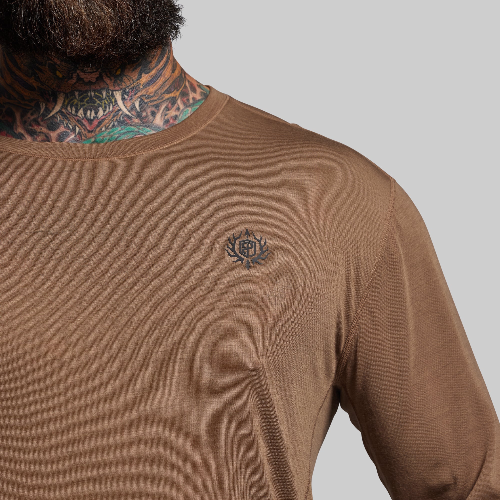 Ridgeline Merino Thermal Top 165 (Coyote Brown)