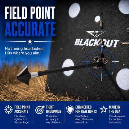 TOTA | 125 grain broadhead | 1-inch single bevel | fixed blade